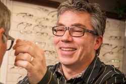 Optician Randy Smart